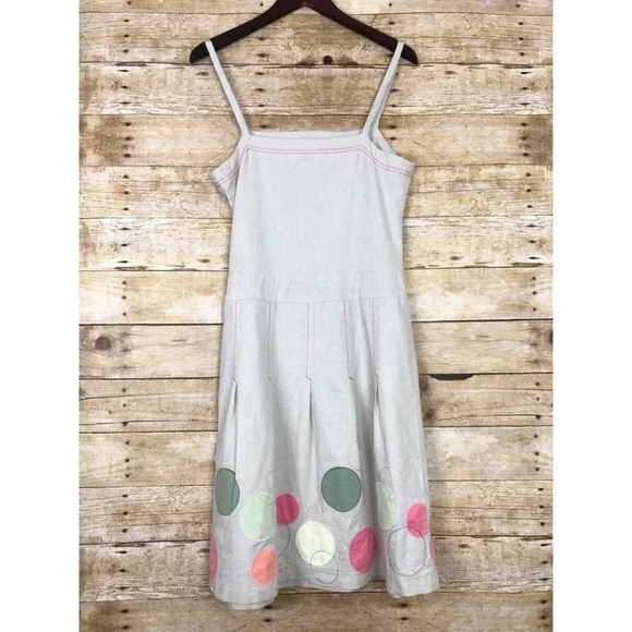 COPY - 🔸Topshop Sleeveless Creme A-Line Dress - Picture 2 of 7